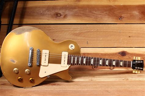 Gibson Les Paul Relic 60s Tribute Goldtop Custom Road Worn P90 Guitar