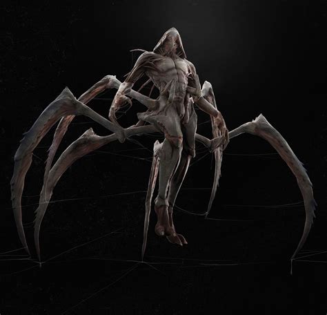 Mutated Spider By Justinlee Dark Creatures Dark Fantasy Art Spider Art