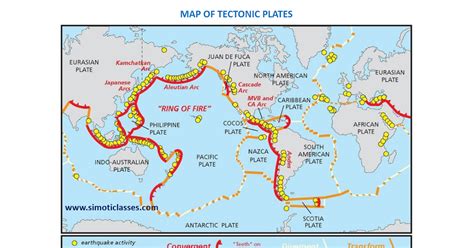 Physical Geography Tectonic Plates Educational Consultant