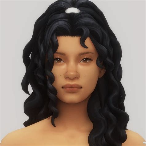 Sim Dump Sims 4 Afro Hair Sims Hair Sims 4