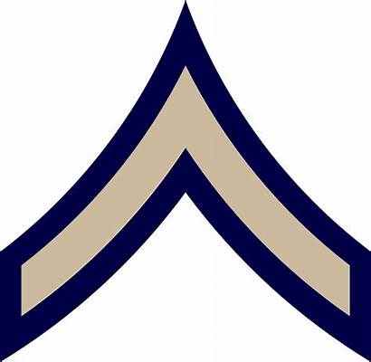 Rank Army Private Insignia Ranks Sergeant Clipart