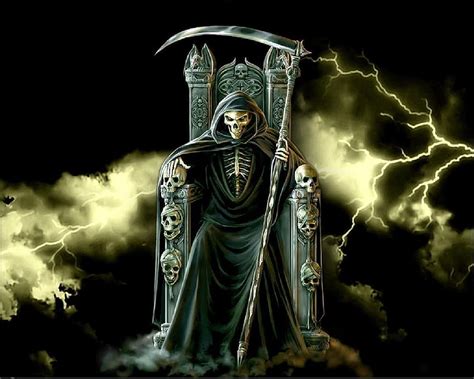 Grim Reaper Reaper Skull Hd Wallpaper Pxfuel
