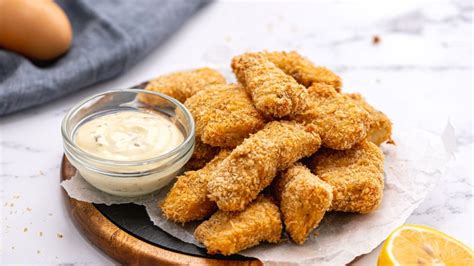 Easy Homeamde Fish Sticks Recipe Baked Or Air Fried