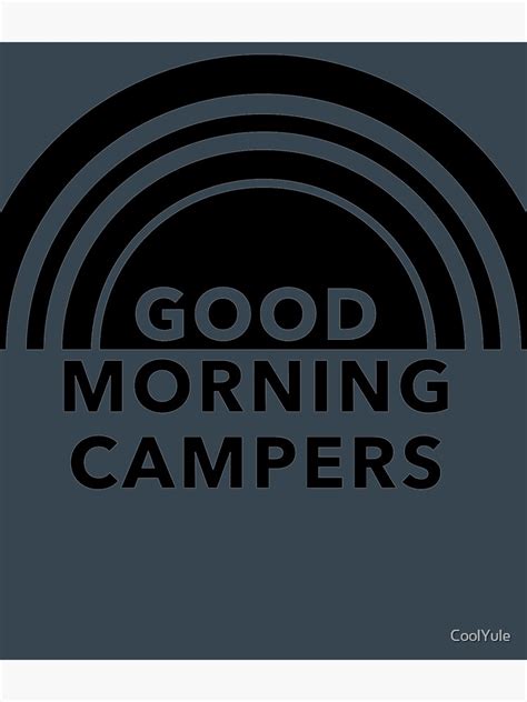 Good Morning Campers Backpack For Sale By Coolyule Redbubble