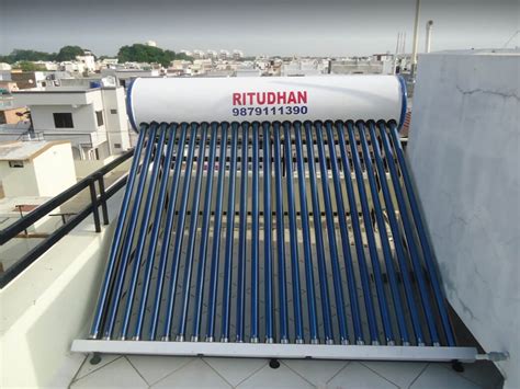 Passive solar water heaters rely on natural convection to move the cold water from the bottom of the this is a nice solution as we have heavy use of a.c. Solar Water Heater in Vadodara - Solar Hot water system ...
