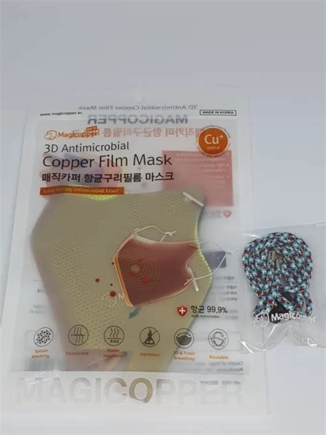 Copper Mask Anti Microbial Limited 3d Edition Lime Lazada Ph