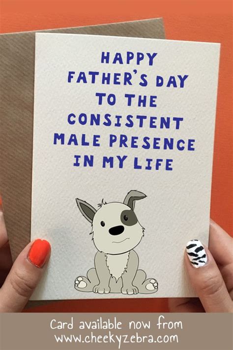 Dog Father Fathers Day Cards Father Humor Fathersday Card