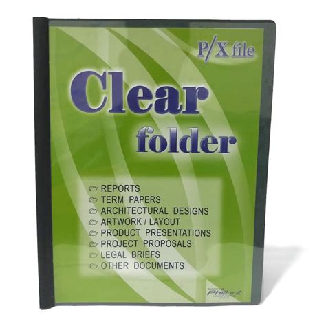 Folder Px Sliding Clear Folder Short Supplies 247 Delivery