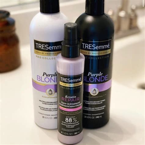 Tresemmé® Pro Collection 20 Fl Oz Purple Blonde Shampoo Bed Bath