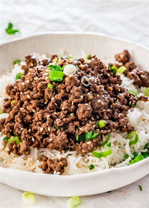 Korean Beef Rice Bowls Jo Cooks