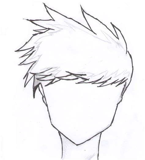 Male Hair Outline By Patty998 On Deviantart