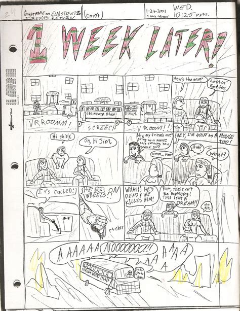 Nightmare On Elm Street 2 P24 By Dw13 Comics On Deviantart
