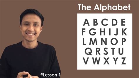 Learn Indonesian The Alphabet Pronunciation Guide Youtube