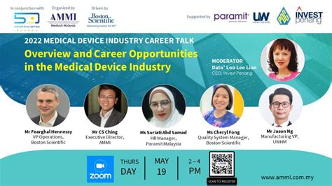 Career Talks On Medical Device Industry Buletin Mutiara