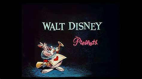 Alice In Wonderland Opening Credits 1951 Youtube