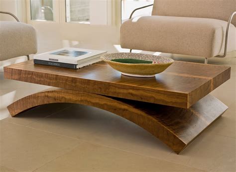 Modern Wooden Coffee Table Decoomo