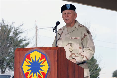 Us Army Brig Gen James E Chambers Commanding General Of The 13th