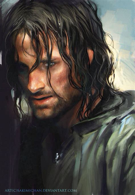 Aragorn By Sakimichan Lord Of The Rings Lotr Aragorn