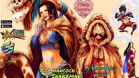 Snake Princess Boa Hancock And Luffy Snakeman 🐍 Valentines Special One