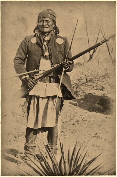 Goyahkla Aka Goyathlay Aka Geronimo In Sonora Mexico Chiricahua Apache  Native