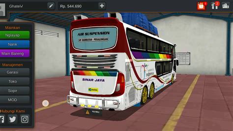 Ada beberapa jenis templet livery bussid yang kami bagikan untuk anda yaitu file dengan format psd dan png. Livery bussid super HD indonesia - YouTube