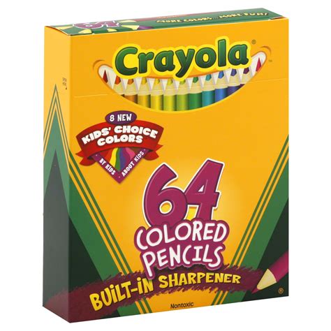 Crayola Colored Pencils 64 Colored Pencils