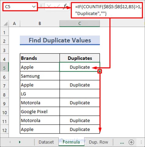 How To Find Duplicate Values In Excel Using Formula 9 Methods