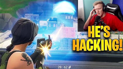 Tfue Gets Stream Sniped By Hacker W Aimbot In Pro Scrims Video Proof
