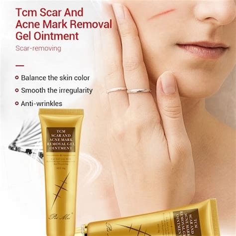 Jual Lanbena Tcm Scar And Acne Mark Removal Gel Ointment Original Shopee Indonesia