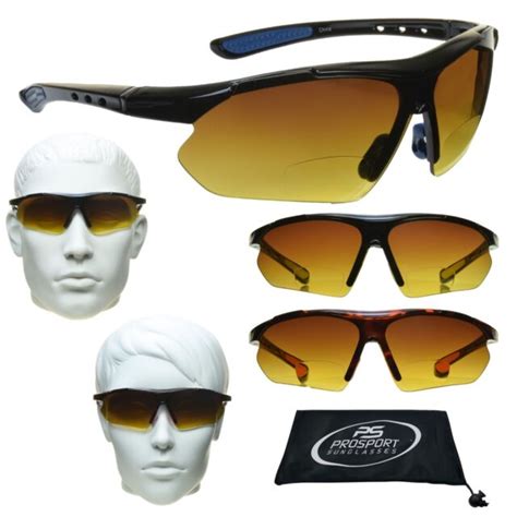 Hd Bifocal Sports Golf Sunglasses Glasses Blue Blocking Driving Hd 100 300 Ebay