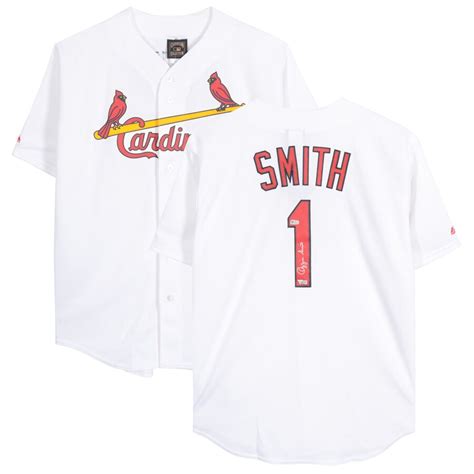 Autographed St Louis Cardinals Ozzie Smith Fanatics Authentic White