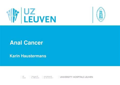 Ppt Anal Cancer Powerpoint Presentation Free Download Id1084074