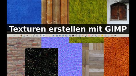 Texturen Erstellen Mit Gimp Tutorial Deutsch Youtube