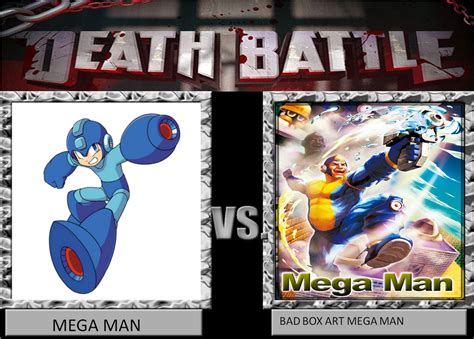 Death Battle Mega Man Vs Bad Box Art Mega Man By Ultra Shounen Kai Z