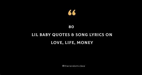 Top 80 Lil Baby Quotes And Song Lyrics On Love Life Money