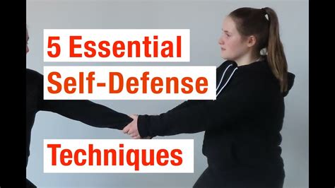 5 Essential Self Defense Techniques Everyone Should Know Youtube