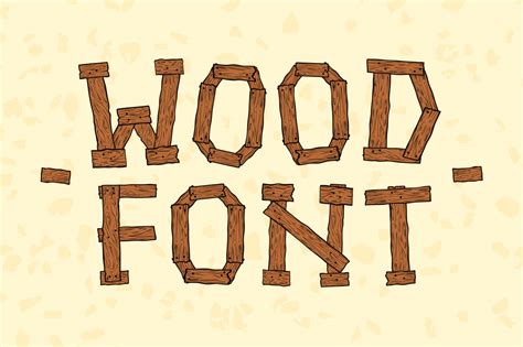 15 Wood Logs Fonts Images Wood Log Font Free Download Log Wood Font