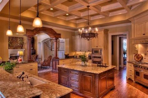 15 Fancy Big Open Kitchen Ideas For Home Lmolnar Traditional