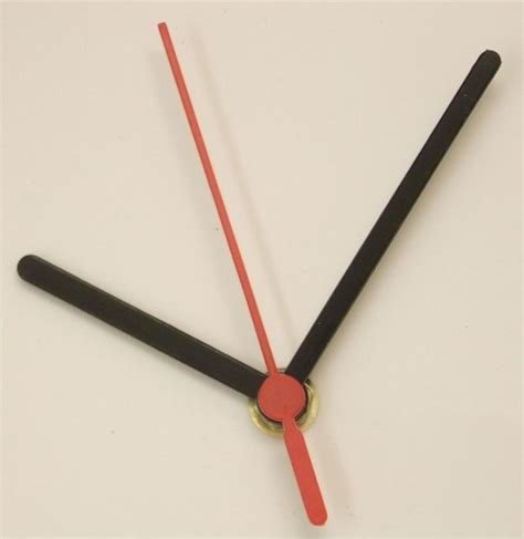 Clock Movement With Black Hands Klok