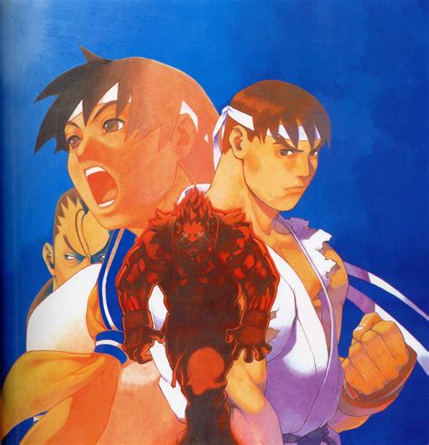 Akuma Street Fighter Hibiki Dan Kasugano Sakura Ken Masters Ryu