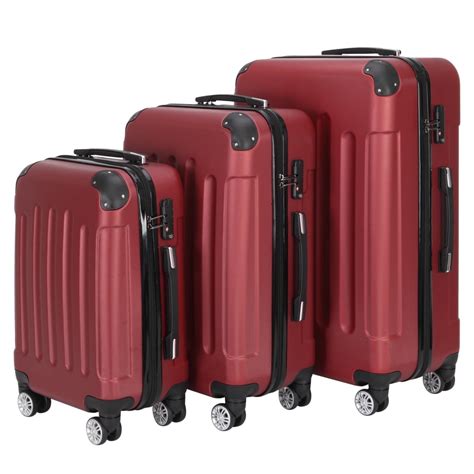 Luggage Sets For Women 3 Piece Hardshell Lightweight Luggage Sets With