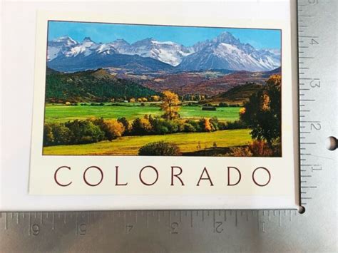 Vintage Postcard Greetings From Colorful Colorado Unposted Ebay
