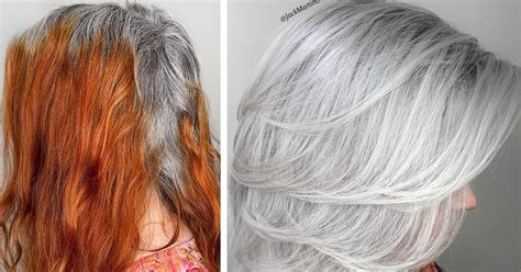 Stylists Transformations Shows How Beautiful Gray Hair Color Can Be