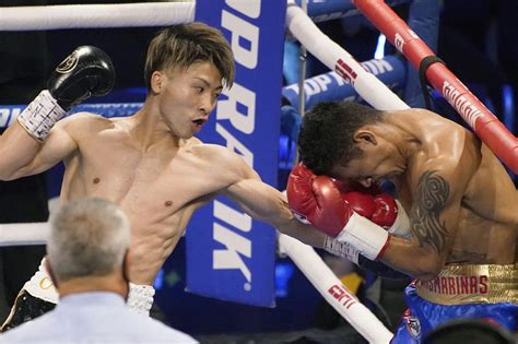 Boxing Naoya Inoue Defends World Titles With Third Round Tko Japan