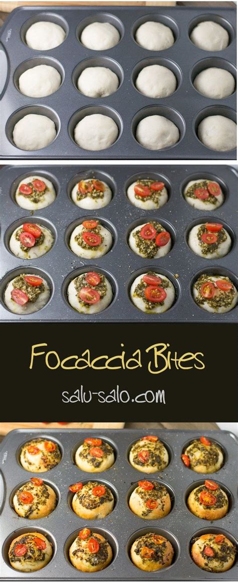 Focaccia Bites Recipe Catering Food Food Food Recipes