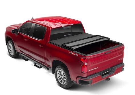 Mostplus Tri Fold Hard Truck Bed Tonneau Cover On Top Compatible For