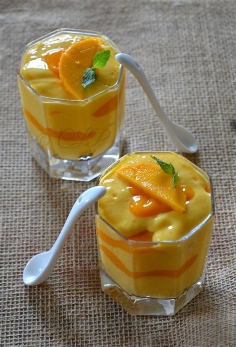 Tropical treats from the thai kitchen. Cook like Priya: Low Fat Mango Fool | Easy Eggless Mango ...