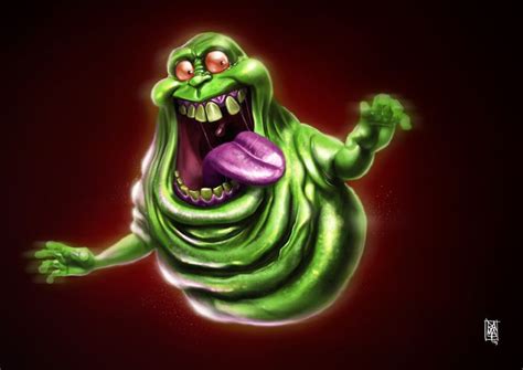 slimer ghostbusters by rafforamat slimer ghostbusters ghostbusters halloween artwork
