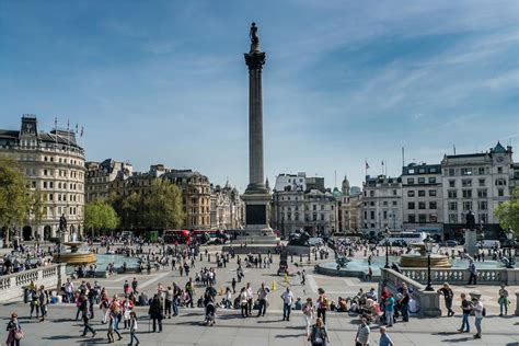 Trafalgar Square Foto And Bild City London Street Bilder Auf