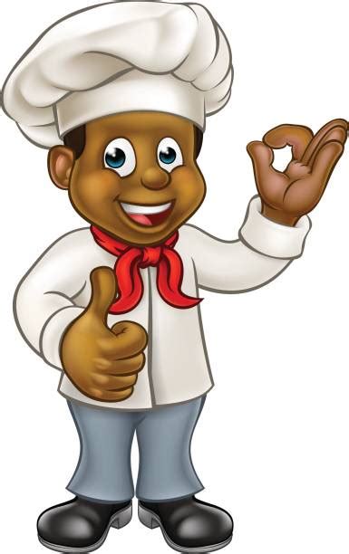 We've drawn a lot of food lately so we thought we had to draw a cartoon chef! Best Black Chef Illustrations, Royalty-Free Vector ...